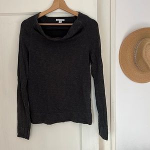 Standard James Perse Sweater- charcoal size 2